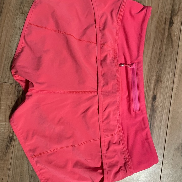 Coral lululemon shorts - Picture 2 of 3